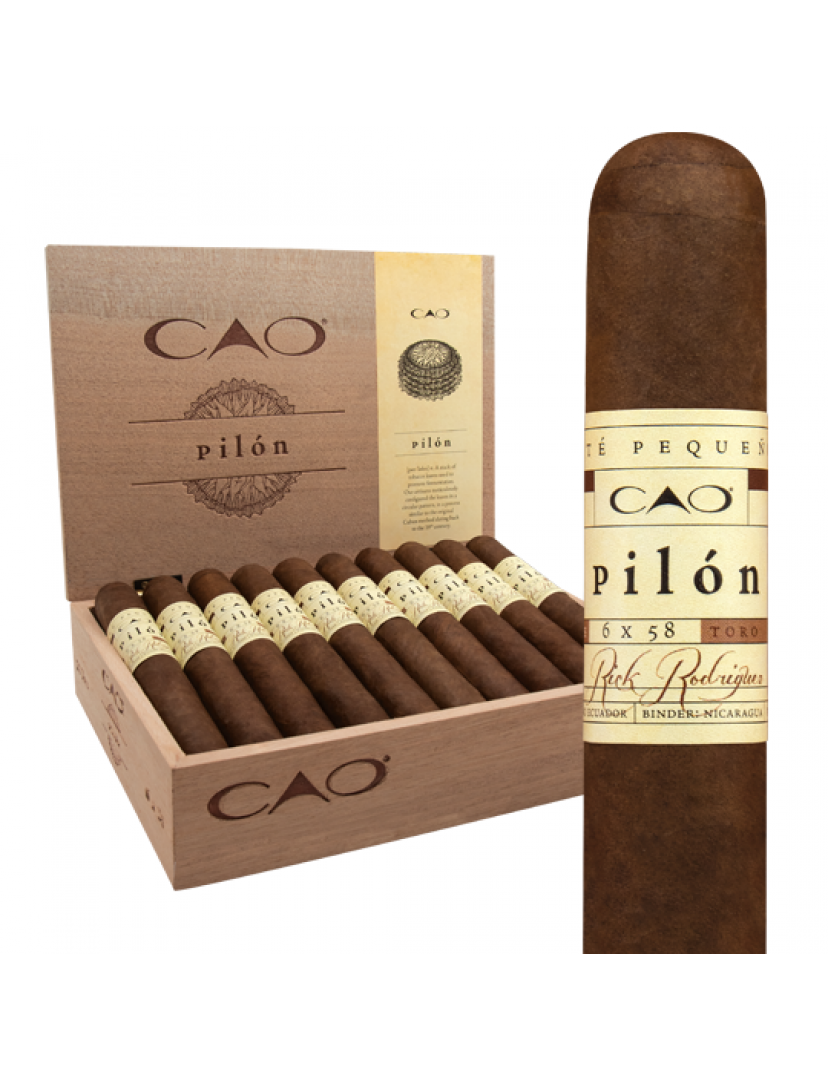 CAO Pilon Toro Box-Pressed 6"1/4 * 54 CAO Pilon Toro Box-Pressed 6"1/4 * 54