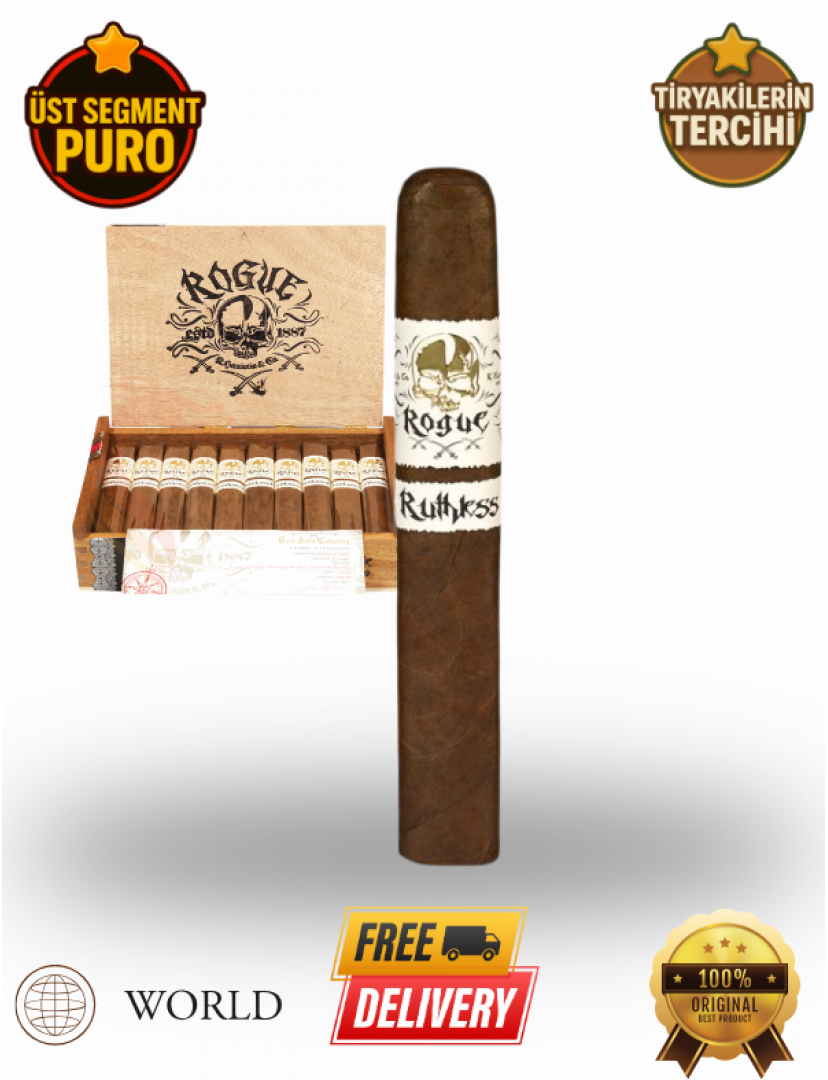 Gurkha Rogue Rascal Puro 5.5 x 46 – Tam Gövdeli El Yapımı Nikaragua Puro Gurkha Rogue Rascal Puro 5.5 x 46 – Tam Gövdeli El Yapımı Nikaragua Puro