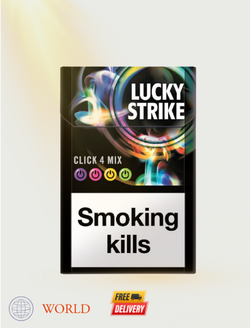 Lucky Strike 4 Click Mix Sigara 4 Farklı Aromalı – Çeşitli Meyve Tadı Lucky Strike 4 Click Mix Sigara 4 Farklı Aromalı – Çeşitli Meyve Tadı