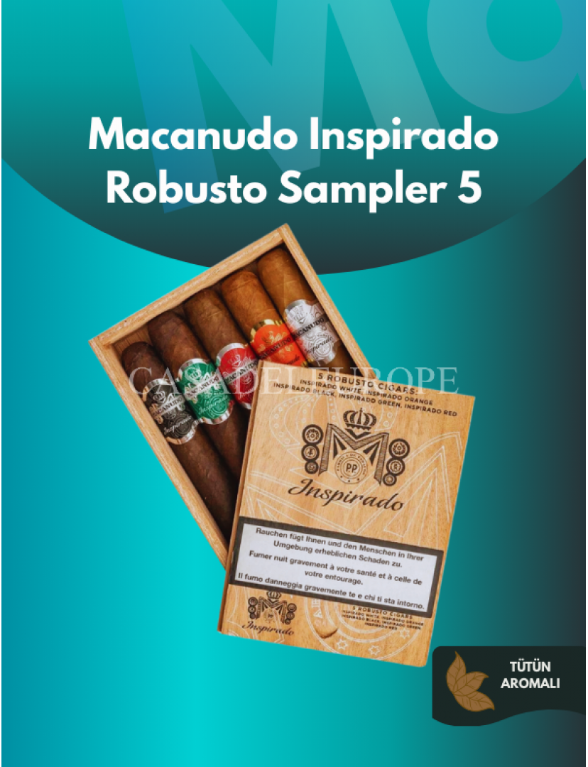 Macanudo Inspirado Robusto Sampler 5 Macanudo Inspirado Robusto Sampler 5