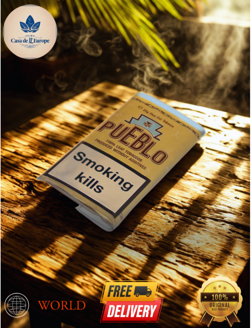 Pueblo Classic Yellow Paket - Orijinal Doğal Tütün Pueblo Classic Yellow Paket - Orijinal Doğal Tütün