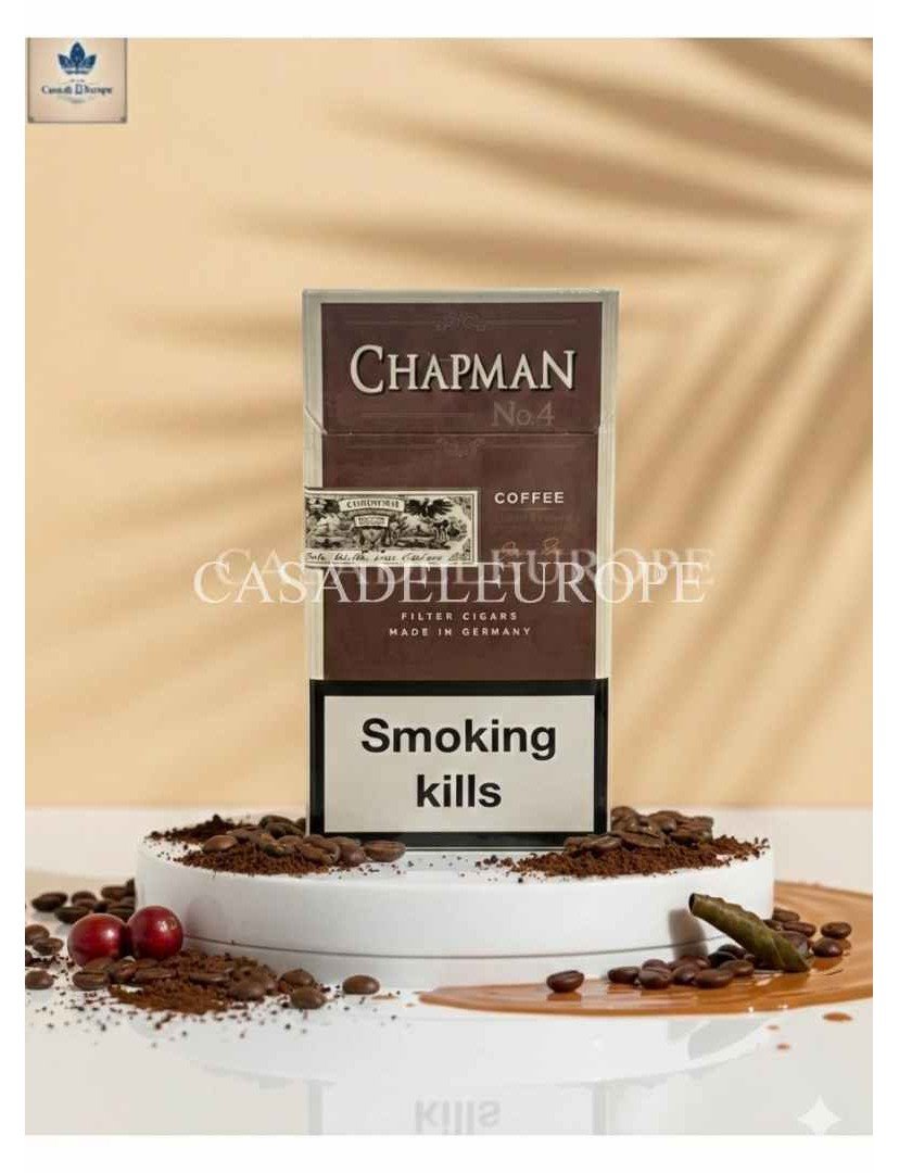 Chapman Compact superslim Coffe No:4 ince Sigara - Kahve Chapman Compact superslim Coffe No:4 ince Sigara - Kahve