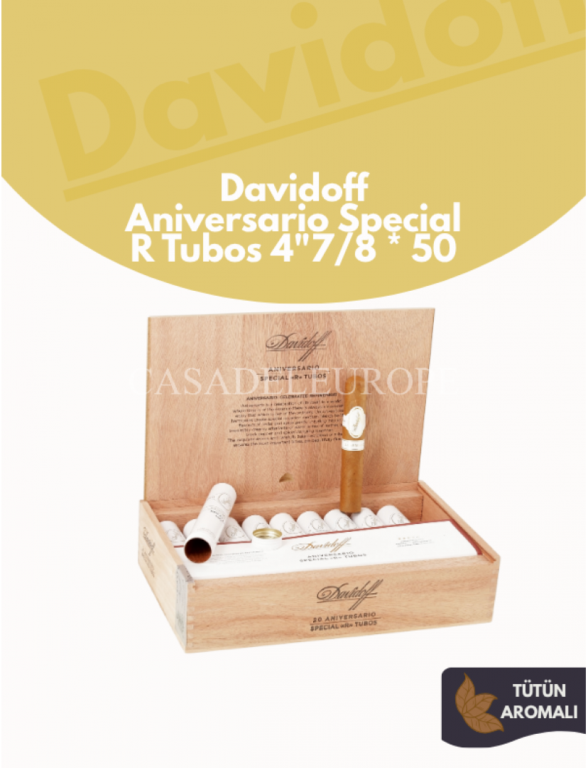 Davidoff Aniversario Special R Tubos 4"7/8 * 50 Davidoff Aniversario Special R Tubos 4"7/8 * 50