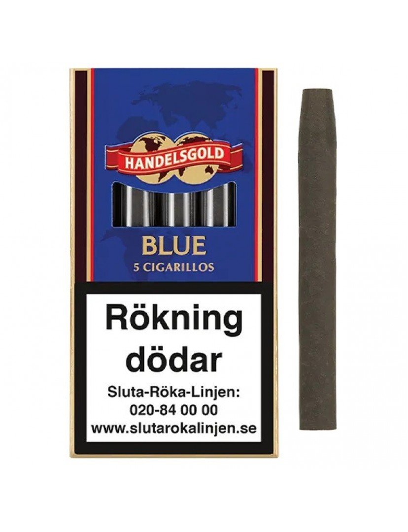 HANDELSGOLD Cigarillos Blue 5's (Choco) HANDELSGOLD Cigarillos Blue 5's (Choco)
