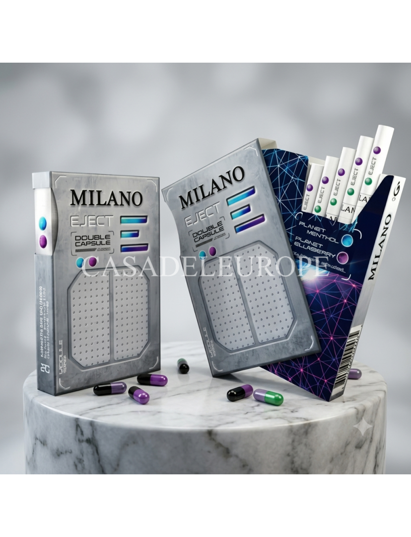 Milano Eject Double Click sigara-Mentol ve Böğürtlen