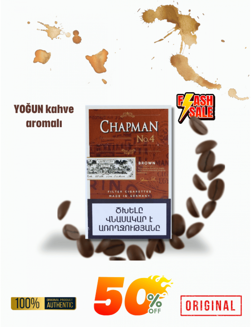 chapman kahve kakao aromalı sigara chapman kahve kakao aromalı sigara