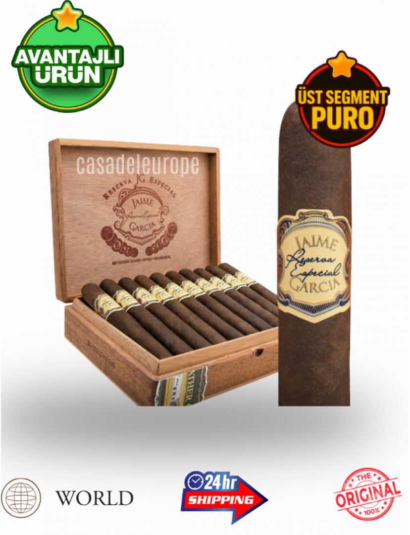 Jaime Garcia Reserva Especial Super Gordo - 20’li Kutu Jaime Garcia Reserva Especial Super Gordo - 20’li Kutu