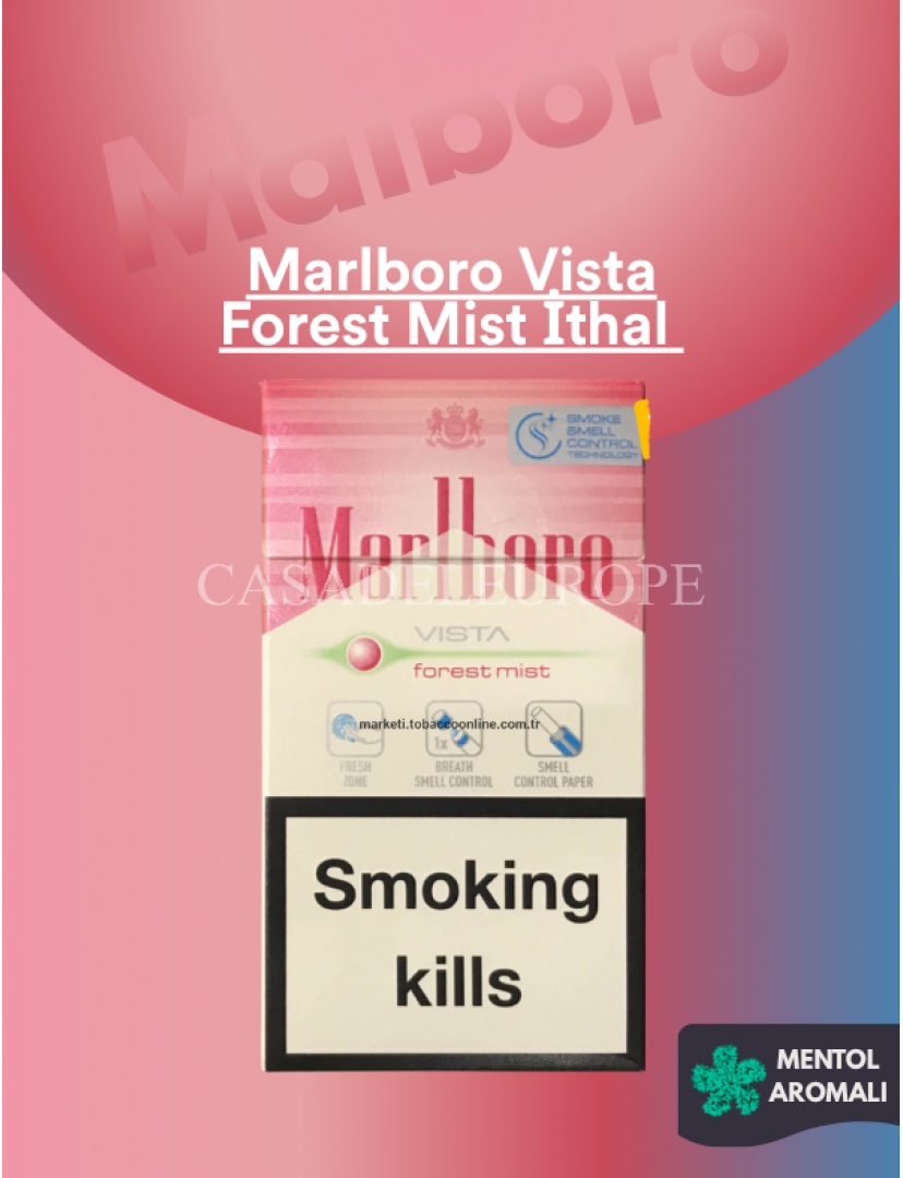 Marlboro Vista Forest Mist İthal Marlboro Vista Forest Mist İthal