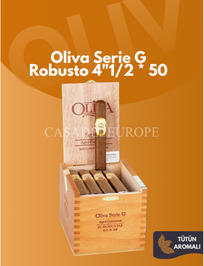 Oliva Serie G Robusto 4"1/2 * 50 Oliva Serie G Robusto 4"1/2 * 50