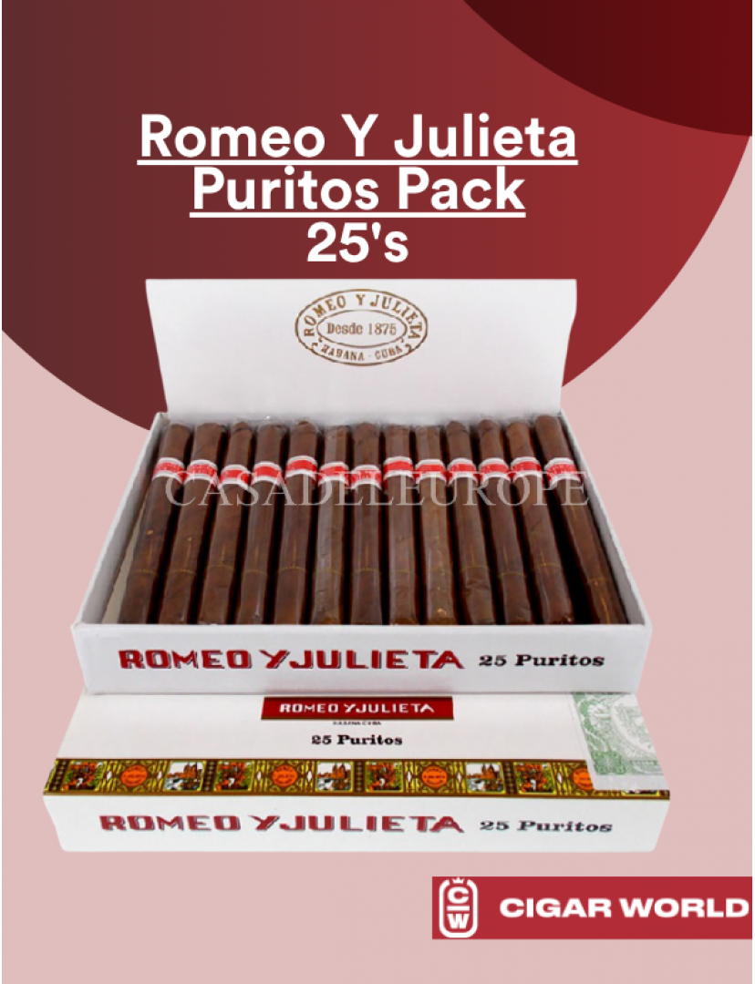 Romeo y Julieta Puritos 25's Romeo y Julieta Puritos 25's