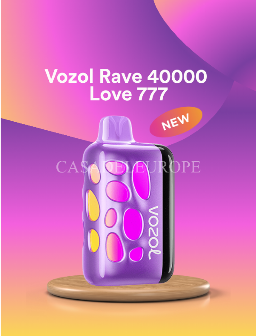 Vozol Rave 40000 Love 777 Vozol Rave 40000 Love 777