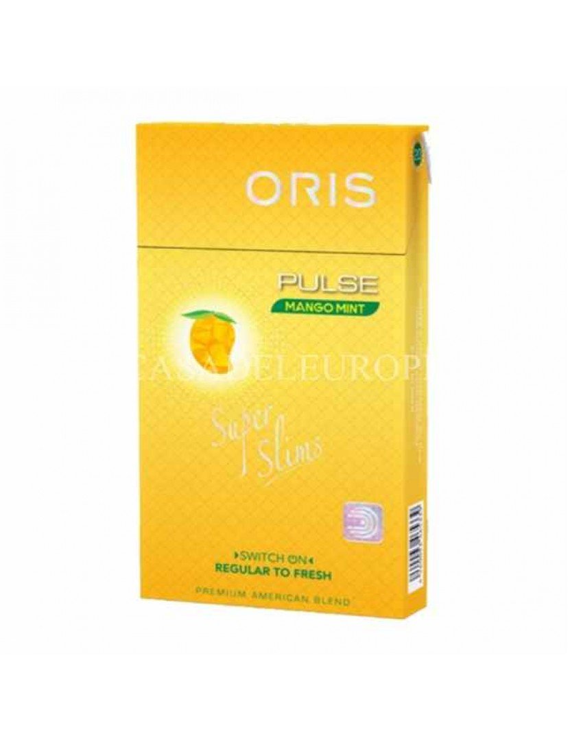 Oris Pulse Mango Mint Super Slims Karton (10 Paket) Oris Pulse Mango Mint Super Slims Karton (10 Paket)