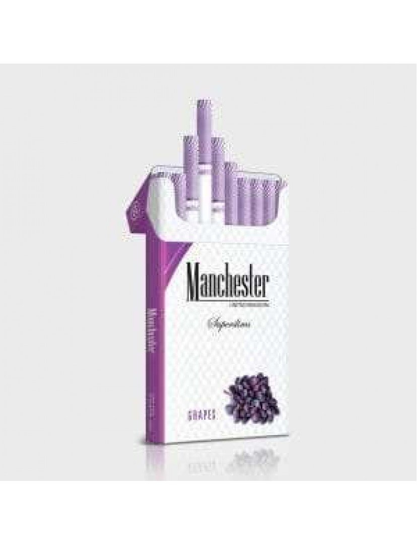 manchester superslims grape sigara manchester superslims grape sigara