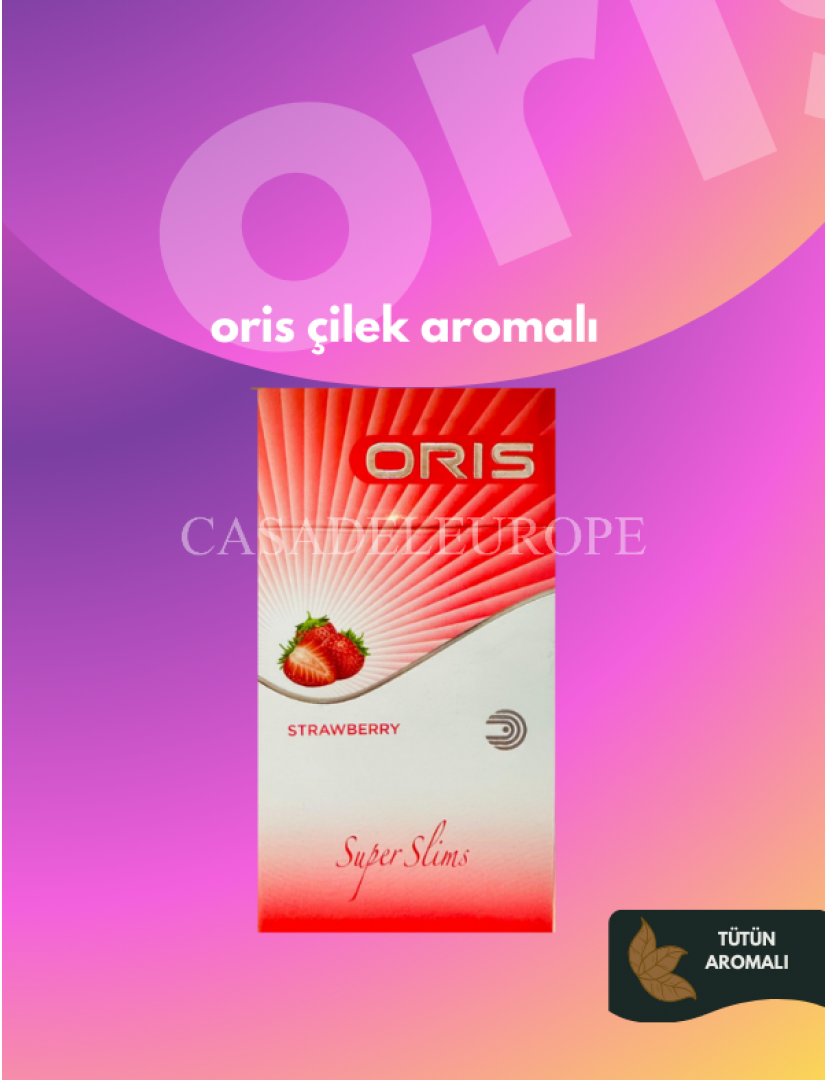 Oris çilek Superslim Sigara Oris çilek Superslim Sigara