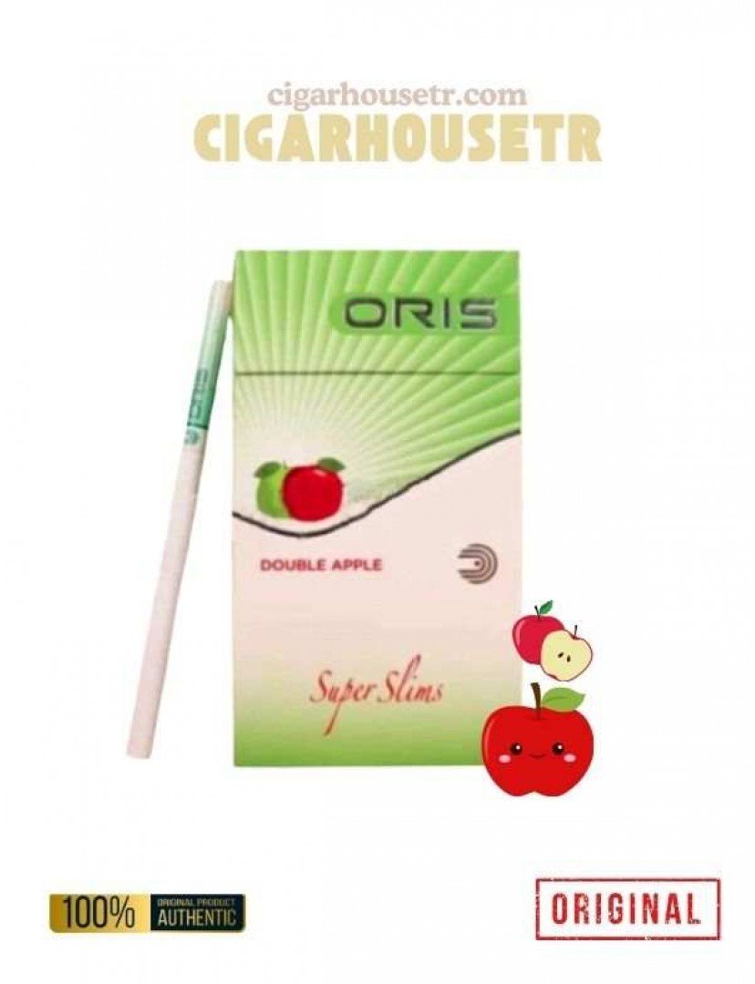 oris double apple superslim sigara oris double apple superslim sigara