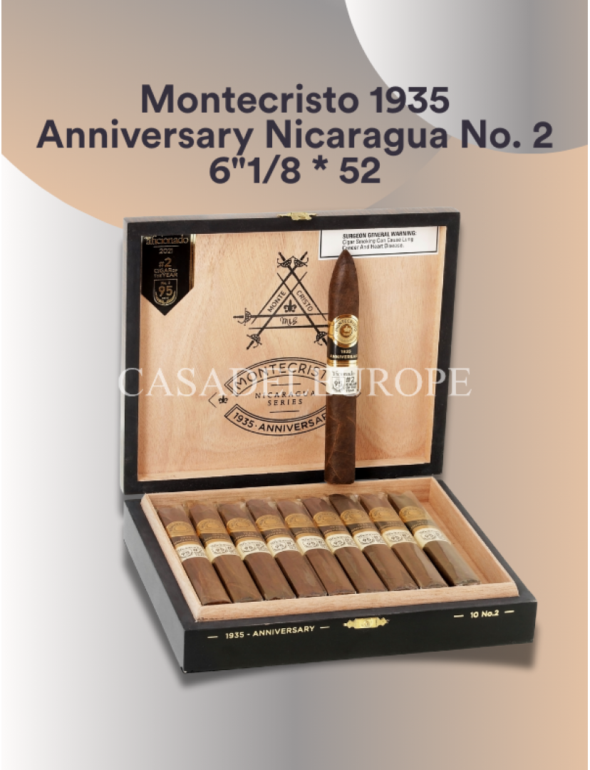 Montecristo 1935 Anniversary Nicaragua No. 2 Montecristo 1935 Anniversary Nicaragua No. 2