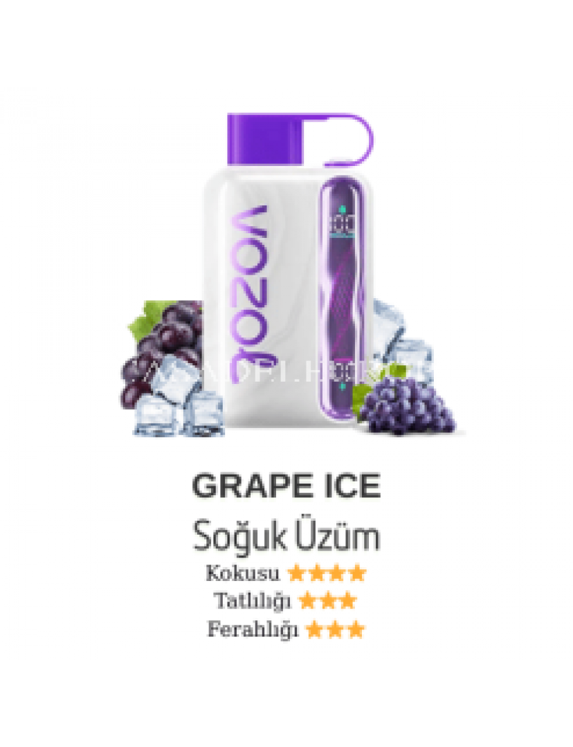 Vozol Star 40000 Grape Ice– Üzüm Buzlu 40.000 Puff Tek Kullanımlık Elektronik Sigara Vozol Star 40000 Grape Ice– Üzüm Buzlu 40.000 Puff Tek Kullanımlık Elektronik Sigara