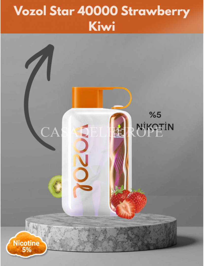 Vozol Star 40000 Strawberry Kiwi Vozol Star 40000 Strawberry Kiwi