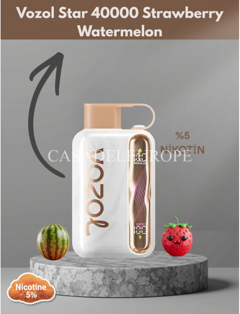 Vozol Star 40000 Strawberry Watermelon Vozol Star 40000 Strawberry Watermelon