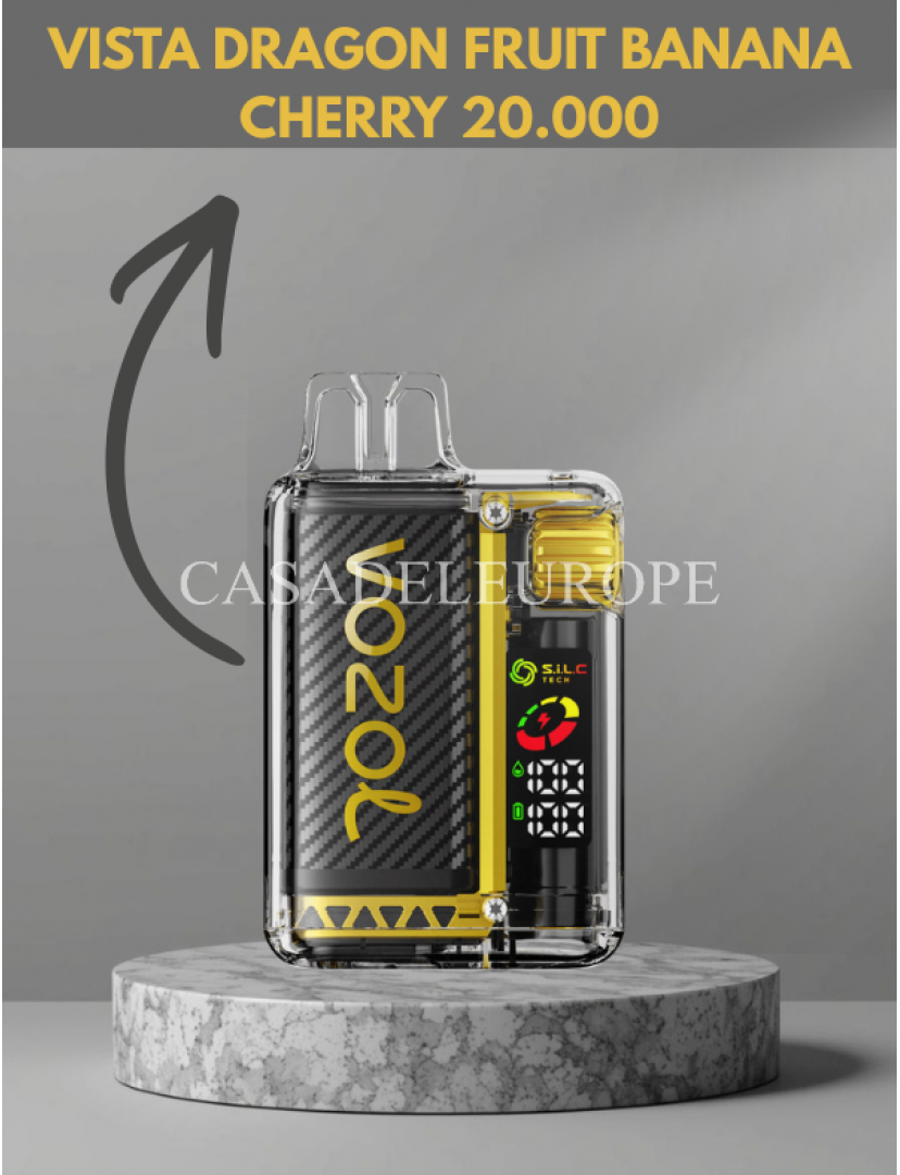 Vozol Vista 20000 Dragon Fruit Banana Cherry Vozol Vista 20000 Dragon Fruit Banana Cherry