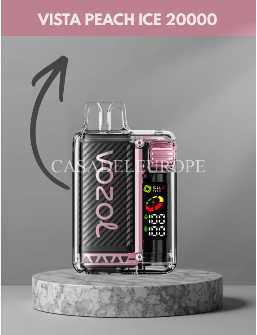 Vozol Vista 20000 Peach Ice Vozol Vista 20000 Peach Ice