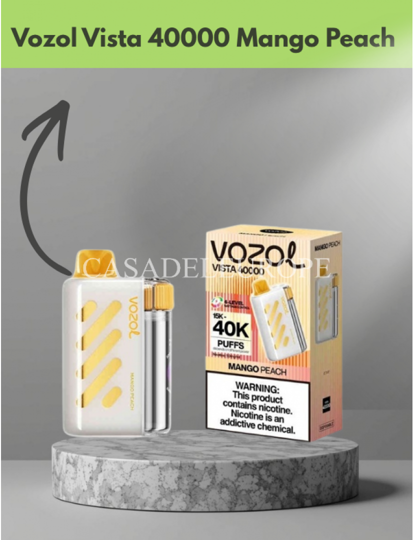 Vozol Vista 40000 Mango Peach