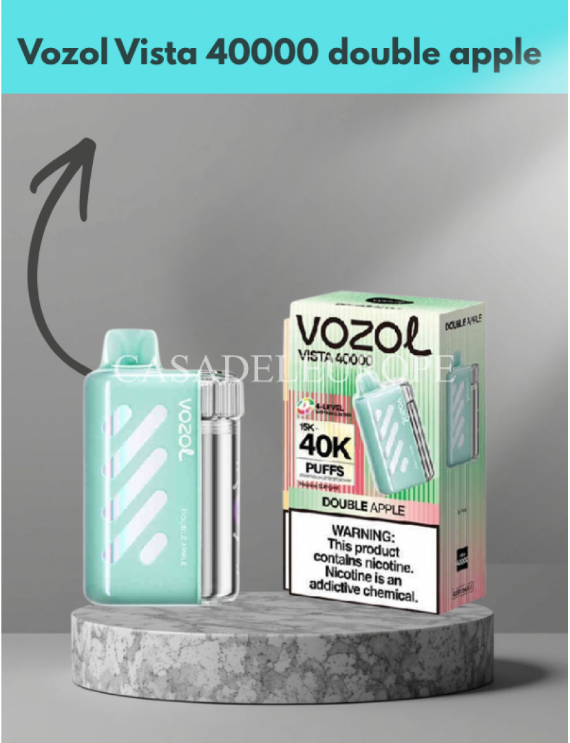 Vozol Vista 40000 Double Apple