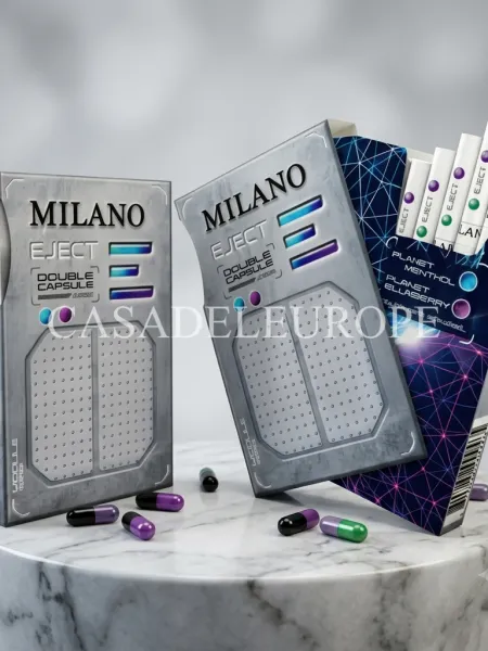 Milano Eject Double Click sigara-Mentol ve Böğürtlen
