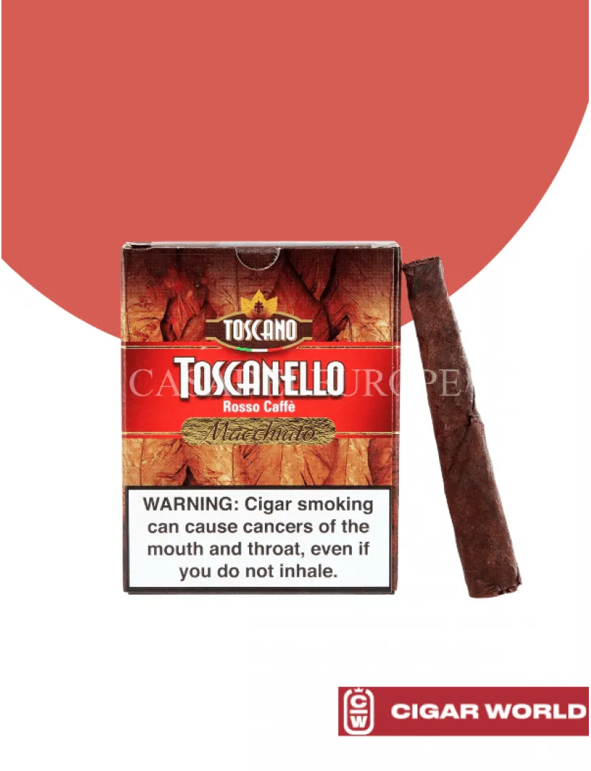 Toscanello macchiato 5'li-kahve aromalı